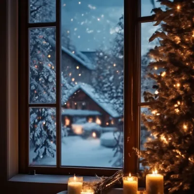 Пазл «Когда за окном зима» из 168 элементов | Собрать онлайн пазл №178830