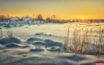 Зимний закат — Фото №20927