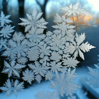 Зимнее волшебство на стекле » BigPicture.ru