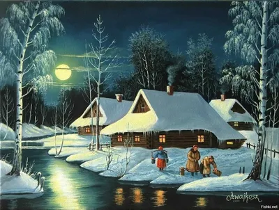 Зимний вечер в деревне ✨ | Каникулы в деревне | ВКонтакте