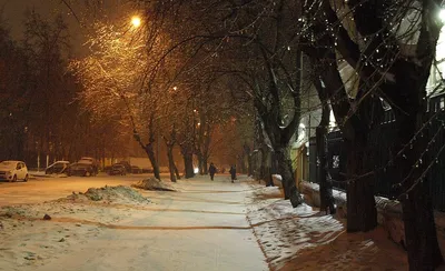 Зимний вечер в городе :: Freddy 97 – Социальная сеть ФотоКто