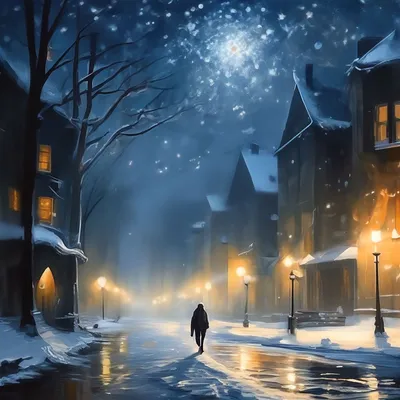 Зима приходит ночью... — конкурс \"Ночной город\" — Фотоконкурс.ру