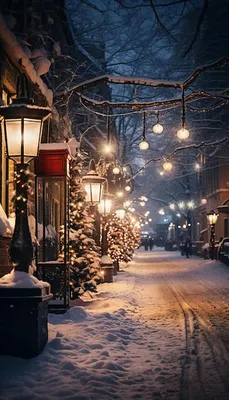 Настроение-зима,ночь» — создано в Шедевруме