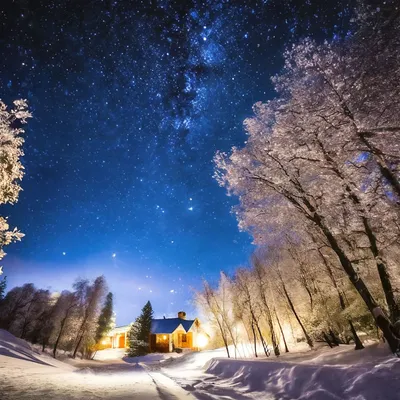 Зима, снег, лес, природа, ночь, Mercedes:) — Mercedes-Benz C-class (W204),  1,8 л, 2011 года | фотография | DRIVE2