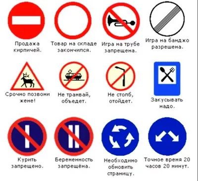 Стенд Дорожные знаки новые