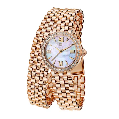 Купить золотые женские наручные часы НИКА Angelika Revva артикул  4005.1.1.33A.310-01 с доставкой - nikawatches.ru