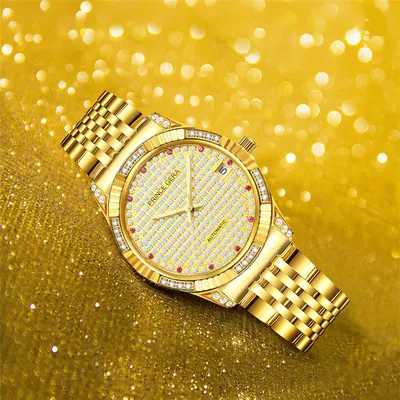 Роскошные женские золотые часы, модные женские кварцевые наручные часы с  бриллиантами, элегантные женские наручные часы с браслетом, женские часы,  женские часы | AliExpress