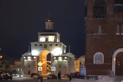 Реконструкция надвратной церкви Золотых Ворот | Владимир: с XIX в. до наших  дней