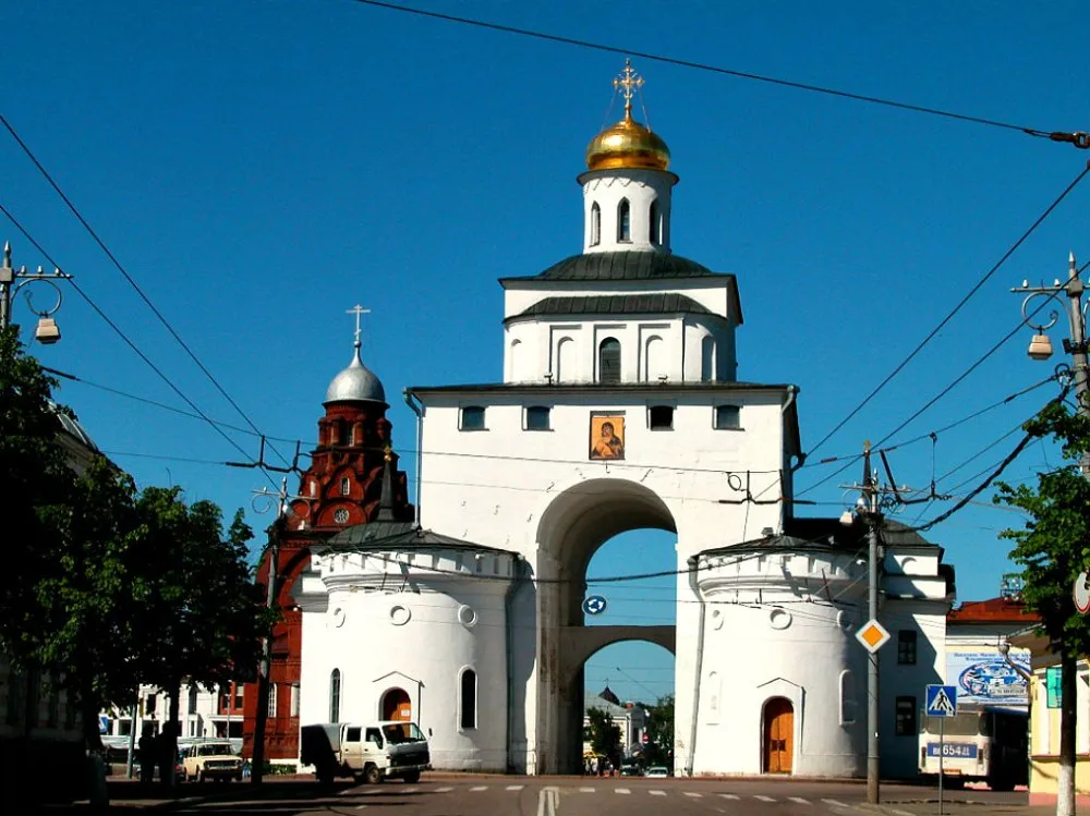 Памятник золотые ворота в каком городе. Золотые ворота во Владимире. XII В..