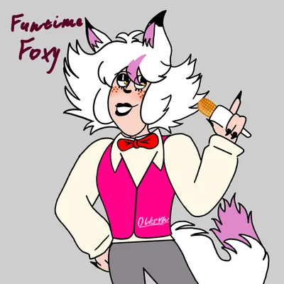 RAWR! - Funtime Foxy (FNAF Sister Location) by SquirrelMan -- Fur Affinity  [dot] net
