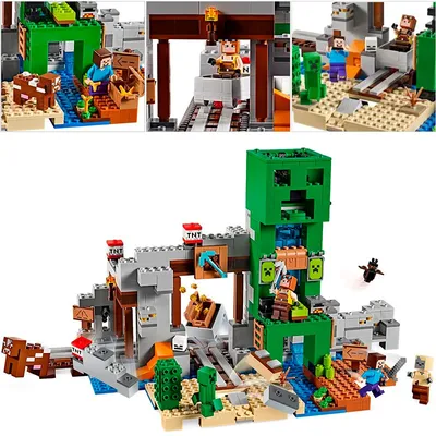 Конструктор LEGO® Minecraft® Засада Крипера 21177, 72 шт. - 1a.lv