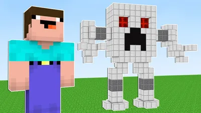 Скачать риг для Mine-imator — Риг Нубика