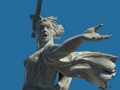 Скульптура «Родина-мать зовёт!» » Хранители истории - онлайн знакомство с  памятными местами Волгограда