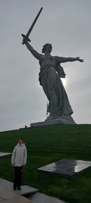 Как идет реставрация монумента \"Родина-мать зовет!\" - Российская газета