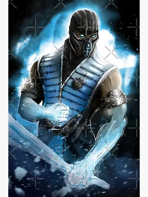 Брошь «Саб Зиро» (Mortal Kombat) z-subzero купить в интернет-магазине  krapivasu