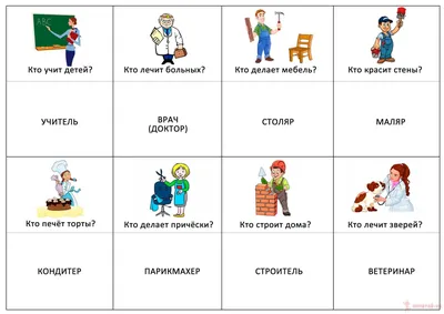 Иллюстрация 4 из 13 для Развивающие карточки \"Профессии\" (12 штук)  (41555-50) | Лабиринт - игрушки. Источник: