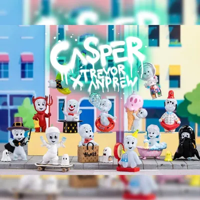 Casper Digital Art by Matt Lenore - Pixels