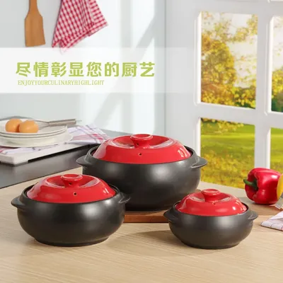 Термостойкая мини-кастрюля для сухого горения для детей, кастрюля в  Корейском стиле для здоровья, кастрюля, кухонная посуда, горшок для тушения  | AliExpress