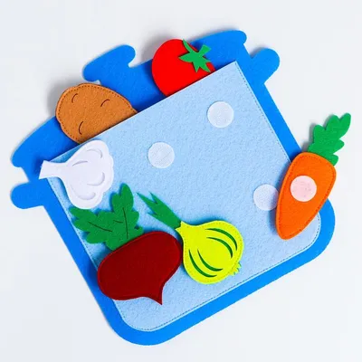 Развивающая игра \"Кастрюля с овощами\" купить в Чите Обучающие и развивающие  игрушки для малышей в интернет-магазине Чита.дети (4696759)