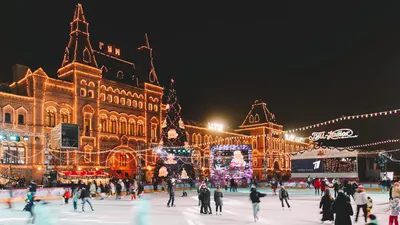 ГУМ-каток на Красной площади откроют 30 ноября - РИА Новости, 13.11.2023