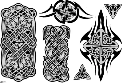 Тату кельтский узор на руку для настоящих ценителей традиций! - tattopic.ru