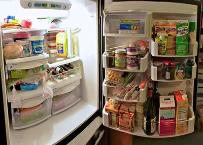 Фото Холодильника с едой: доступные для загрузки в PNG формате