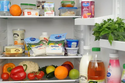 Холодильник с едой: стильные фото для вашего проекта