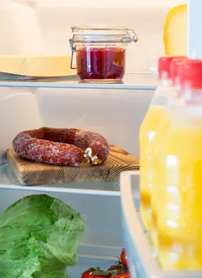 Искусство хранения: взгляните на фото холодильника с едой