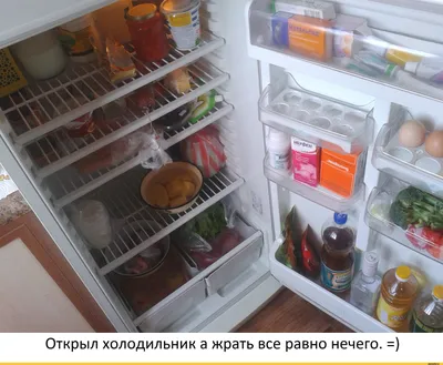 Загляните в волшебный мир вкусов: фотографии холодильника с разнообразием продуктов