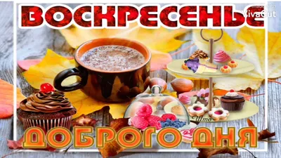 Открытки \"Доброго утра!\" в воскресенье (100+)