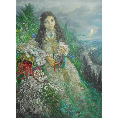 Купить картину Хозяйка медной горы в Москве от художника Мицник Александр