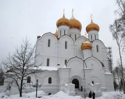 Храм в Бибирево. Зима