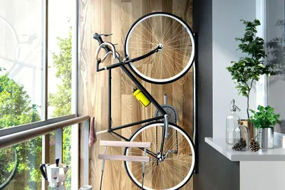 Где и как хранить велосипед в квартире — 10 интересных способов