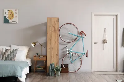 Как хранить велосипед в квартире: 9 лайфхаков | ivd.ru