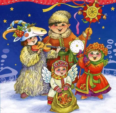 С Рождеством! Рождественские колядки! | Детский сад №83 «Винни-Пух»