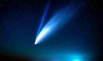 Яркие Комета — стоковые фотографии и другие картинки Комета - Комета, Комета  Галлея, Метеор - iStock