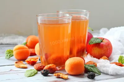 Strawberry kompot. Cold Polish and Central European fruit drink Stock Photo  - Alamy