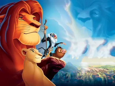 Симба из мультфильма Король лев в …» — создано в Шедевруме