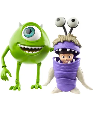 Фигурки Корпорация монстров - Майк и Бу (Disney Pixar Monsters, Inc Mike  and Boo) купить в Киеве, Украине - Книгоград