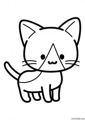 Картинки, рисунки милых котиков для срисовки | Art sketchbook, Animal  drawings, Cat sketch