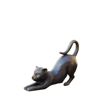 Скачать обои поза, хищник, лапы, пятна, леопард, профиль, дикая кошка,  потягивается, раздел кошки в разрешении 640x960