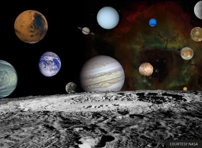 Картины космоса и планет - 73 фото