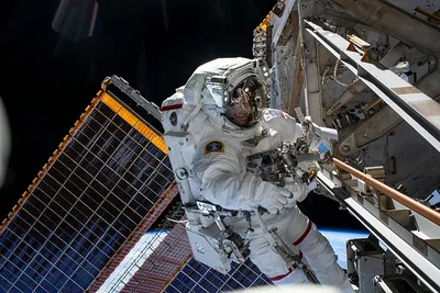 Итальянский астронавт сделал уникальное селфи в открытом космосе: Новости  ➕1, 05.02.2020
