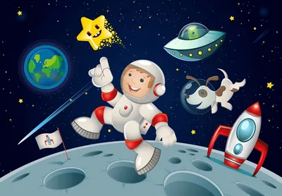 Детские-картинки-на-тему-космос-красивые-интересные-и-захватывающие-15 -  Школа Цифровых Технологий - Красноярск