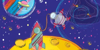 Конкурс детских рисунков «Путешествие в космос» — Российские космические  системы