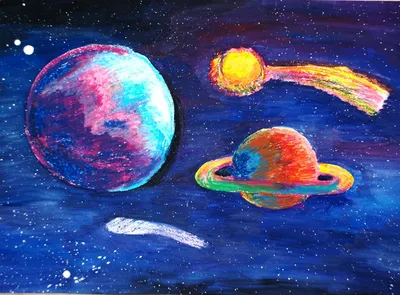 Рисунок Космос без границ! №213723 - «КОСМИЧЕСКАЯ ОДИССЕЯ» (09.01.2024 -  05:40)