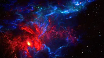 ᐉ Картина космос Красивые планеты в ярком космосе 129x90 см (A1315-4)