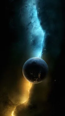 вертикальные обои планеты в космосе. обои космического темного  пространства. поверхность планеты . сфера. просмотр с орбиты. элеме  Иллюстрация штока - иллюстрации насчитывающей молочный, луна: 233947622
