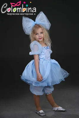 Детский карнавальный костюм Мальвины (синий) (ID#1504337443), цена: 450 ₴,  купить на Prom.ua