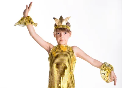 Детский карнавальный костюм Золотая Рыбка купить по выгодной цене в  интернет магазине Хлопушка. ру.